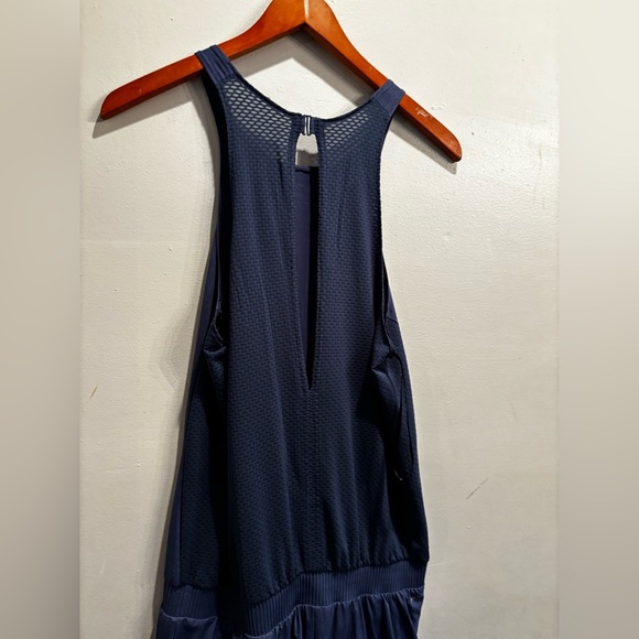 Adidas romper  Dark Blue climacool athletic athleisure tennis prep gold exercise - Picture 11 of 14